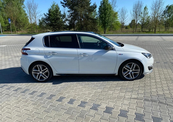 Peugeot 308 cena 49500 przebieg: 196000, rok produkcji 2014 z Kielce małe 191